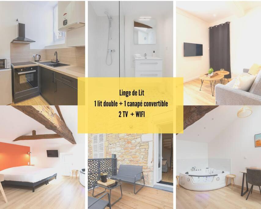 Apartmán Cabana & L'Escapade Sud Maconnaise - Terrasse & Parking Exteriér fotografie